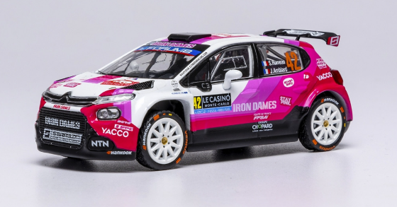 CITROEN C3 RALLY 2 IRON DAMES MONTE CARLO 2025 IXO 1/43